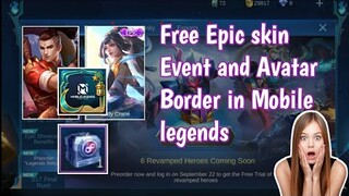 New event to win free epic skin Chou Dragon Boy and Guinevere Lady Crane in Mobile Legends