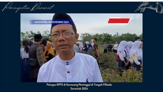 Petugas KPPS Meninggal disaat Pilkada Serentak