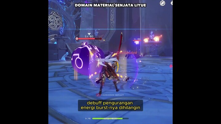 Domain yang DI NERF Saat Update Genshin Impact 4.8 #genshinimpact #shorts