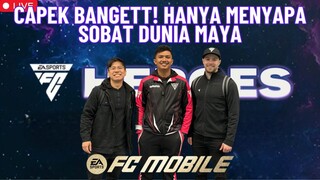 CAPEK BANGET! HANYA MENYAPA SOBAT DUNIA MAYA! | FC Mobile Indonesia