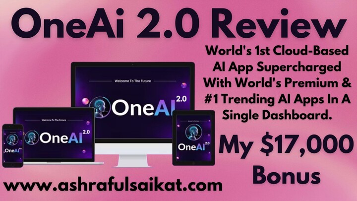 OneAi 2.0 Review - Premium AI From A Single Dashboard (By Uddhab Pramanik)