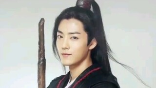 Cool! ! Xiao Zhan ah! I love the high ponytail Zhan