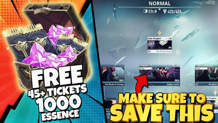 MAKE SURE TO DO FINAL GRIND BEFORE UPDATE (GET TICKETS & ESSENCE & SAVE STORY) - Solo Leveling Arise