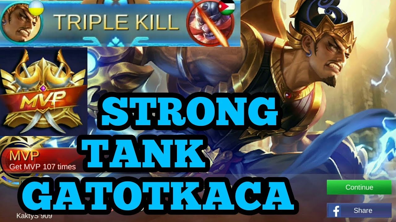 Gatotkaca Best Build Gameplay Mobile Legends 19 Ml Bilibili