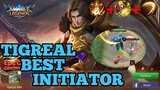 Tigreal best initiator in mobile legends gameplay & build ml