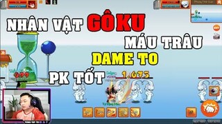 Gọi Rồng Online ✅ Cách tăng skill, up ngọc kiểu mới cho nv Gôku || Tùng Tay To