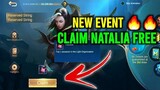 [GIVEAWAY] NEW EVENT CLAIM NATALIA FOR FREE - MOBILE LEGENDS || SAJID CH