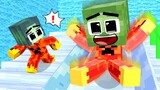 Monster School : Don't Cry, I love Fire Baby Zombie Girl - Sad Story - Minecraft Animation