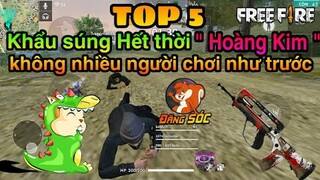 Free Fire | TOP 5 Khẩu súng hết thời "Hoàng Kim" không nhiều người chơi như trước | Đăng SÓC TV