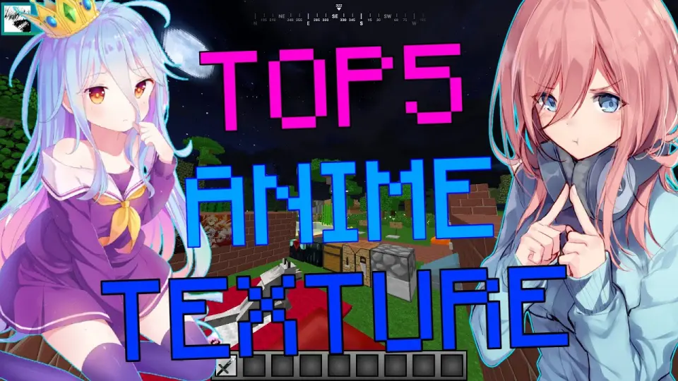 Top5 Anime Texture Packs 【Minecraft】 - Bilibili
