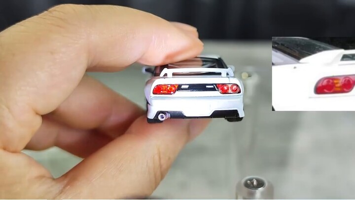 รถเข็นอัลลอยด์คุณภาพสูงพร้อมลูกปืน | 180SX MIYABI Spiritling MT รถเข็นอัลลอยด์ 1:64 เบอร์ 276 [Lao W