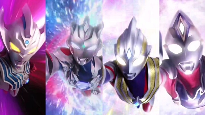 Comparison of the transformation special effects of the four Ultraman in Reiwa!