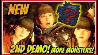 SECOND MONSTER HUNTER RISE DEMO + MYSTERY MONSTER + MORE