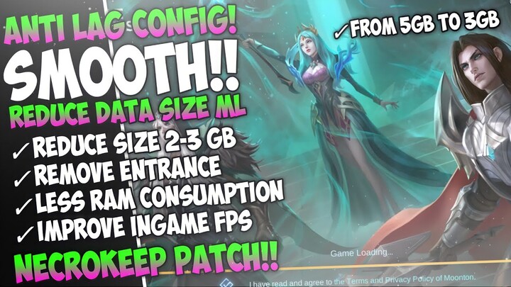 HOW TO FIX FPS DROP IN MOBILE LEGENDS | Config ML Anti Lag 120 FPS Reduce Data - MLBB