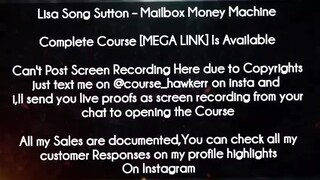 Lisa Song Sutton Course Mailbox Money Machine download