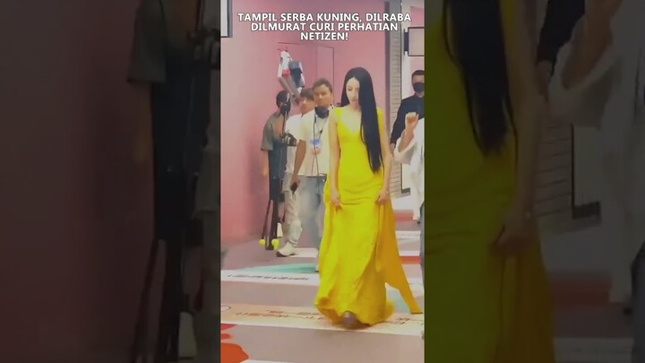 Tampil Serba Kuning, Penampilan Dilraba Dilmurat Curi Perhatian Netizen #dilraba #shorts #trending