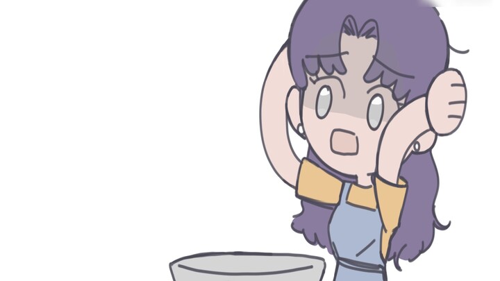 【EVA】Misato teaches you how to make a hamburger in 20 seconds!