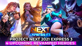 UPCOMING 4 REVAMPED HEROES IN MOBILE LEGENDS