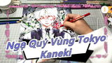 [Ngạ Quỷ Vùng Tokyo] Vẽ thiên thần Ken Kaneki bằng chì màu|Bút chì màu hòa tan trong nước??_1