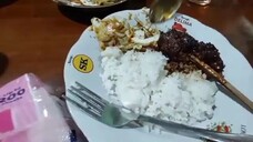 sate kambing+ tongseng kambing