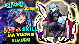 Top 4 Kỹ Năng Bá Đạo Nhất Của Ma Vương Rimuru Khi Là Demon Slime - Tôi Đã Chuyển Sinh Thành Slime