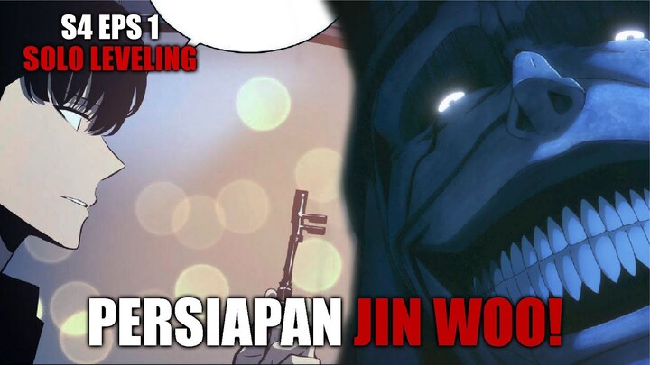 S4 Episode 1 Solo Leveling - Double Dungeon Arc - Sung Jin Woo Bersiap Masuk Ke Cartenon Temple!