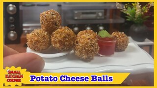 Miniature Potato Cheese Balls | Khoai Tây Viên Phô Mai | Small Kitchen Corner