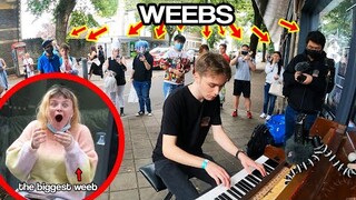 I played Anime Songs outside an ANIME CONVENTION