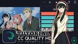 Tutorial CC Quality HD on Alight Motion
