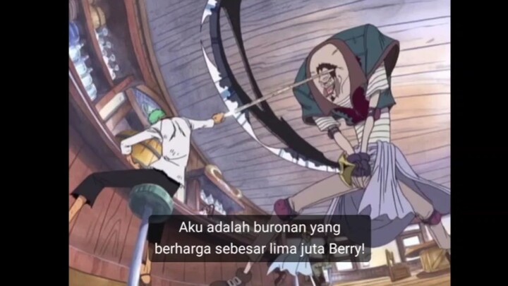 MOMENT KETIKA ZORO MASIH MENJADI PEMBURU BAJAK LAUT | ONEPIECE