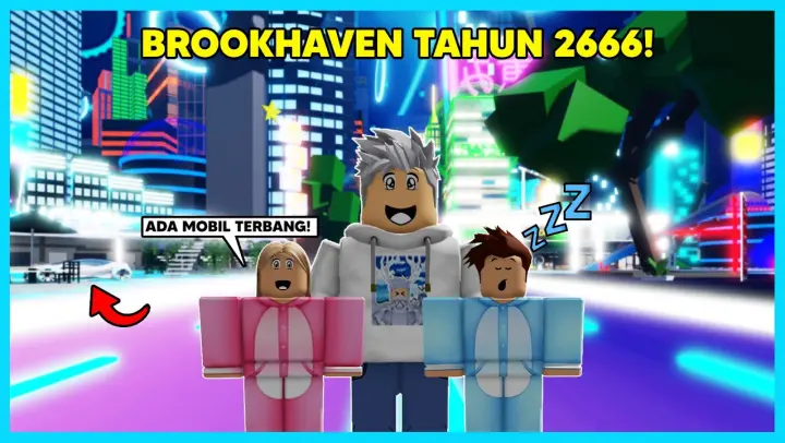 MIPAN DAN ZUZUZU Menemukan Alat Yang Membawa Ke Kota Masa Depan Brookhaven - Roblox