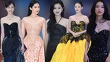 Liu Yifei, Tang Yan and Chinese stars at the red carpet of the Festival Magnolia Awards Ceremony