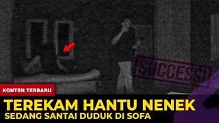 🔴 1466- TEREKAM HANTU NENEK DUDUK SANTAI DI SOFA