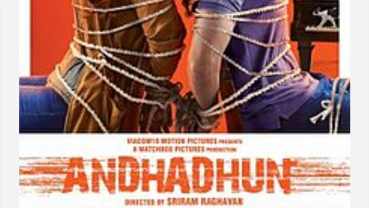 Andhadhun (2018) Bollywood Hindi movie