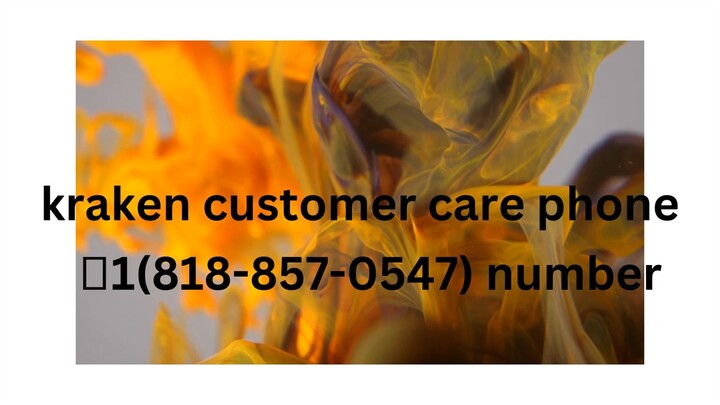 kraken customer care phone 📞1(818-857-0547) Care Number USA ✅