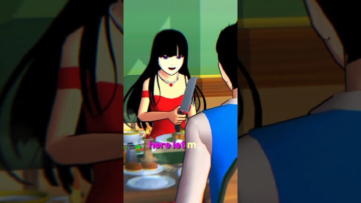 Why are you blinking so much? #sakuraschoolsimulator #shorts #meme #trend