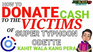 HOW TO GIVE DONATIONS USING NEW GLOBE ONE | GLOBE REWARDS DONATE TO SUPER TYPHOON ODETTE