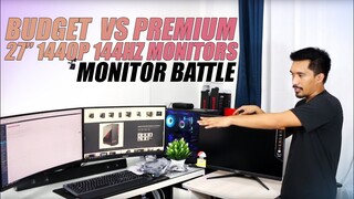 Sulit Deals EP1:  For 27" Monitor 1080P or 1440P at VA or IPS? ft Monitors Choice in the Philippines