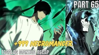 (65)LONER na NAGING SSS+ RANK NECROMANCER [TAGALOG MANHWA RECAP]