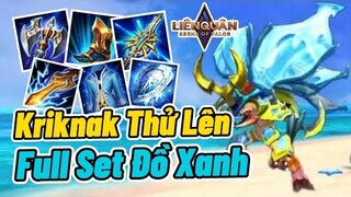 Top Kriknak | Trải Nghiệm Trang Phục Kriknak Tiệc Bãi Biển Lên Set Đồ Xanh Quẩy Rank Liên Quân