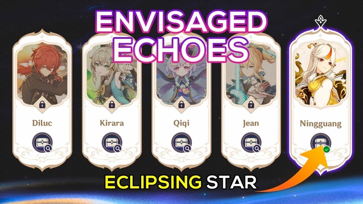 [NEW 4.8] Envisaged Echoes (Cosmetic Rewards) - Ningguang Echo: Eclipsing Star - Genshin Impact 4.8