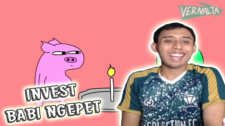 BABI NGEPET JALAN NINJAKU - REACTION NGAKAK @Vernalta