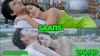 SAANS - JAB TAK HAI JAAN - Vina Fan parodi Recreate - Katrina Kaif Shah Rukh Khan