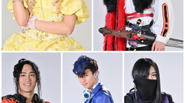 The final makeup photos of all members of the Super King Team of the Insect King Team #SuperTeam