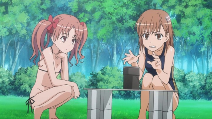 Cảnh nổi tiếng của Misaka Mikoto 01 - Bếp từ phiên bản Misaka Mikoto