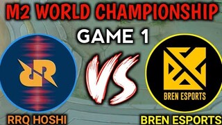 SEMI FINALS RRQ HOSHI VS BREN ESPORTS GAME 1