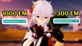 KAZUHA 1000 EM VS 300 EM ? | BEIDOU COUNTER