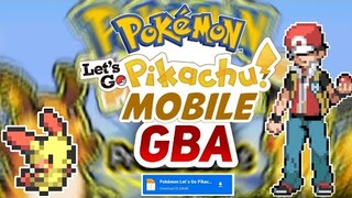 Pokémon Let's Go Pikachu Gba With Gameplay📱proofs🔥