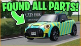 I FOUND ALL 25 CAR PART LOCATIONS In GREENVILLE EASTER HUNT UPDATE!! - Roblox Greenville