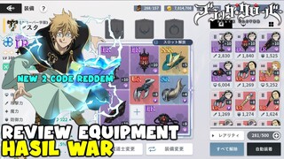 NEW KODE REDEM DAN REVIEW EQUIPMENT LR - Black Clover Mobile